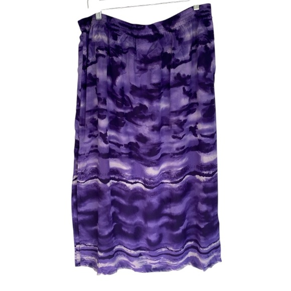 Diane Gilman Vintage 100% Silk Sequin Blouse and Midi Skirt Set 1X/2X - Picture 6 of 10